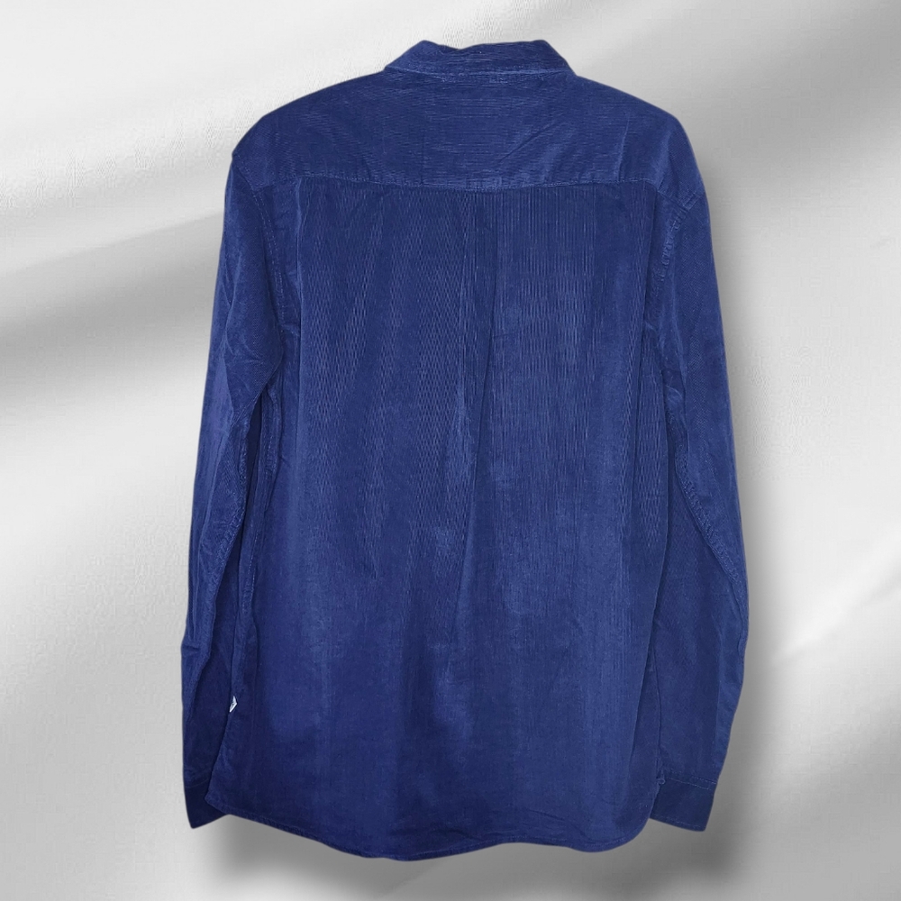 🆕️ KRONSTADT Navy Corduroy Button-Down - XXLarge - Picture 2 of 5